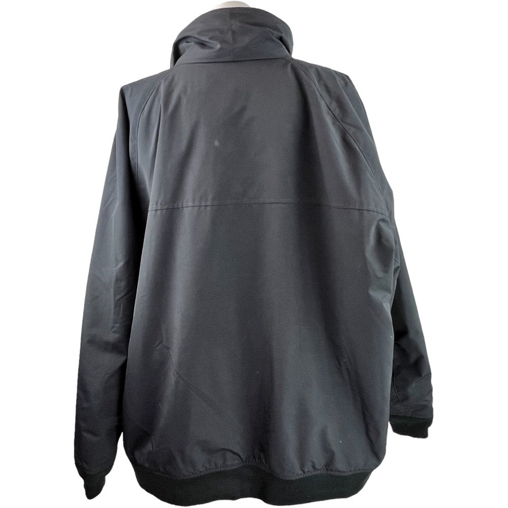 LANDS’ END Classic Squall Jacket Mens Big Tall 4XLT Black - Picture 3 of 11